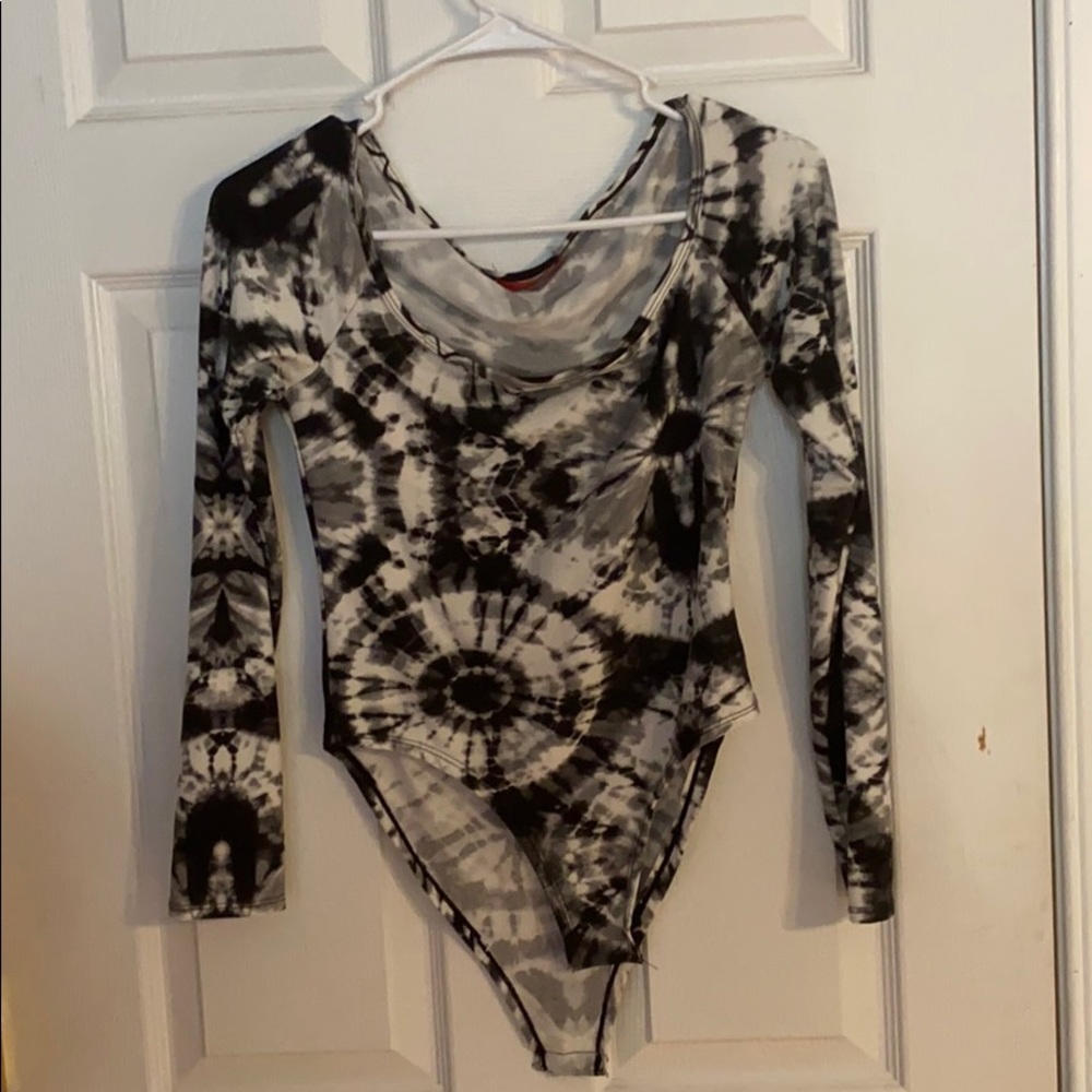 tie dye body suit